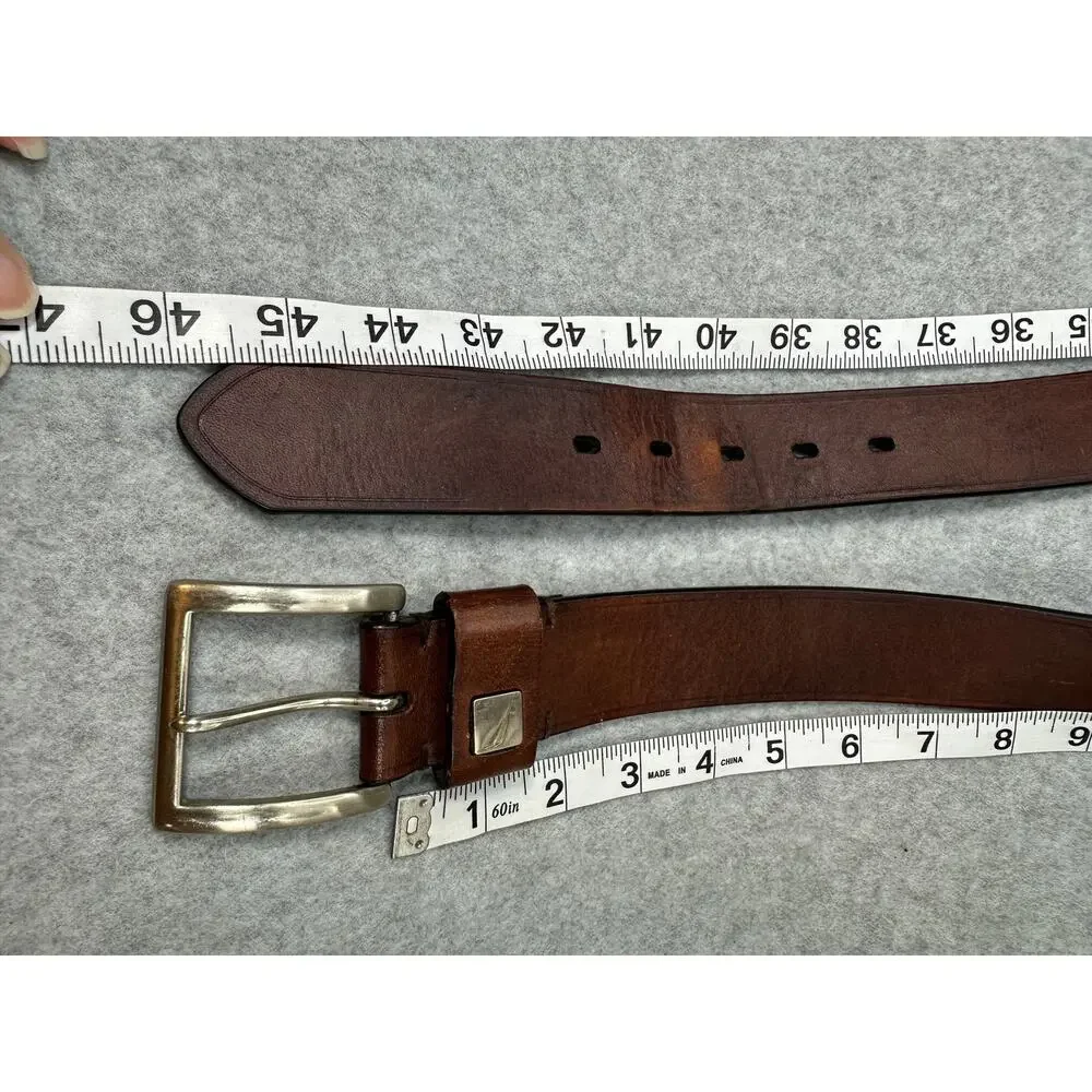 Nautica brown leather